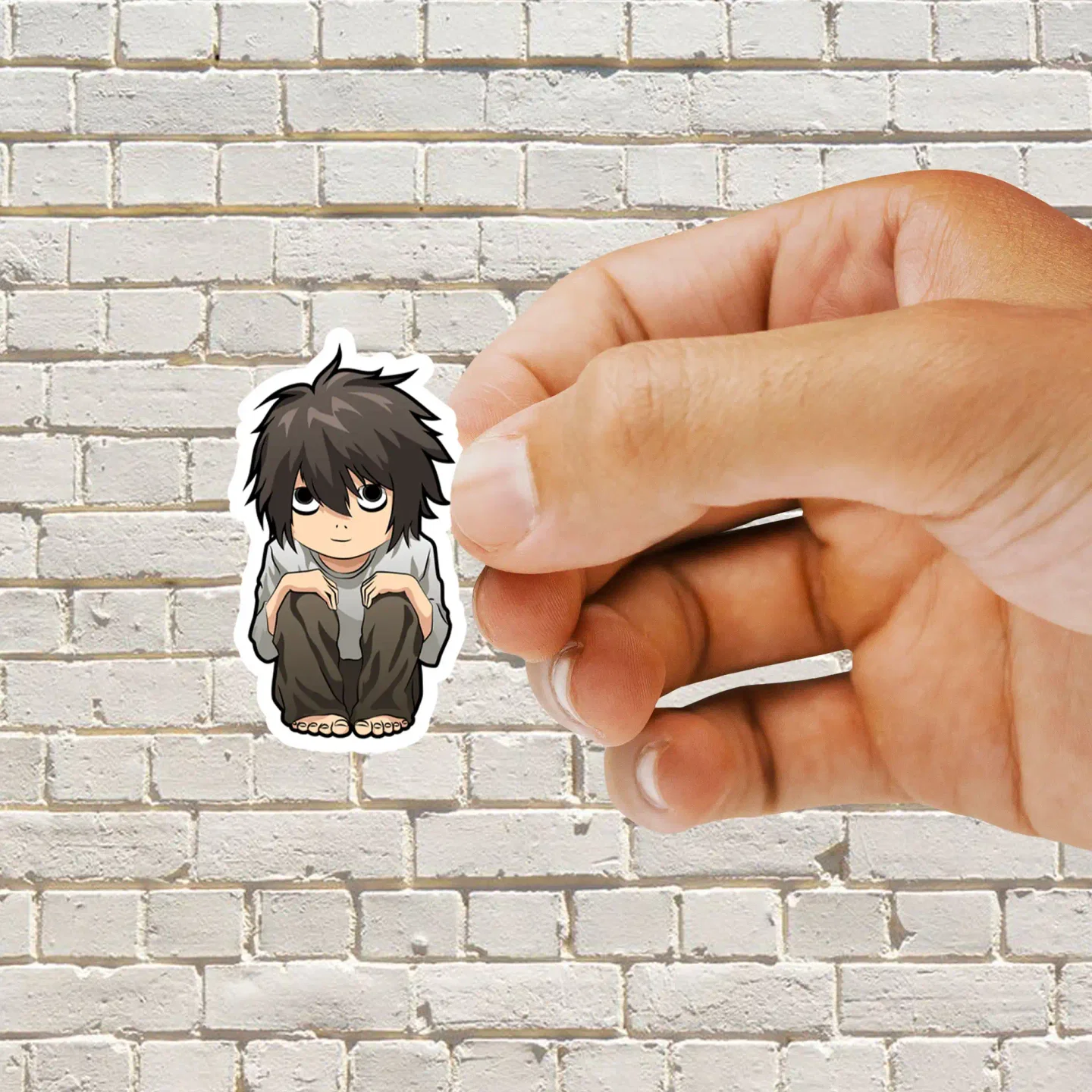 Chibi L Sticker