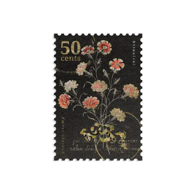 Botanical Stamp Sticker