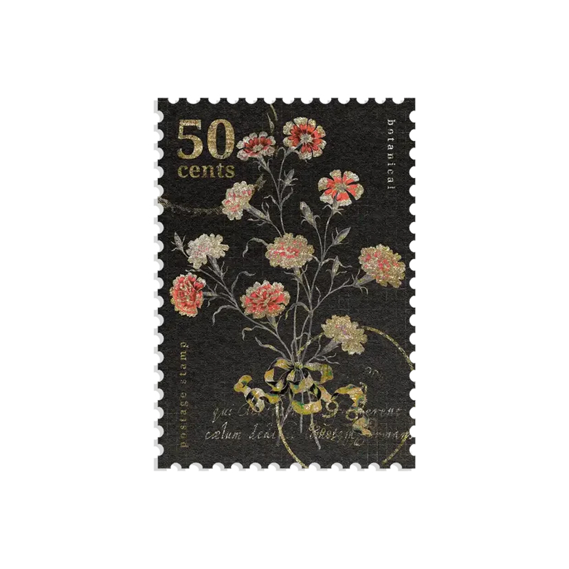 Botanical Stamp Sticker