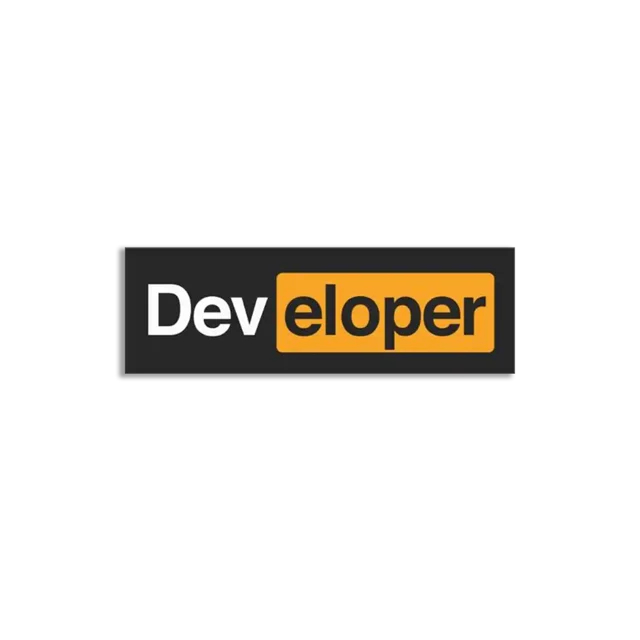 Developer Sticker