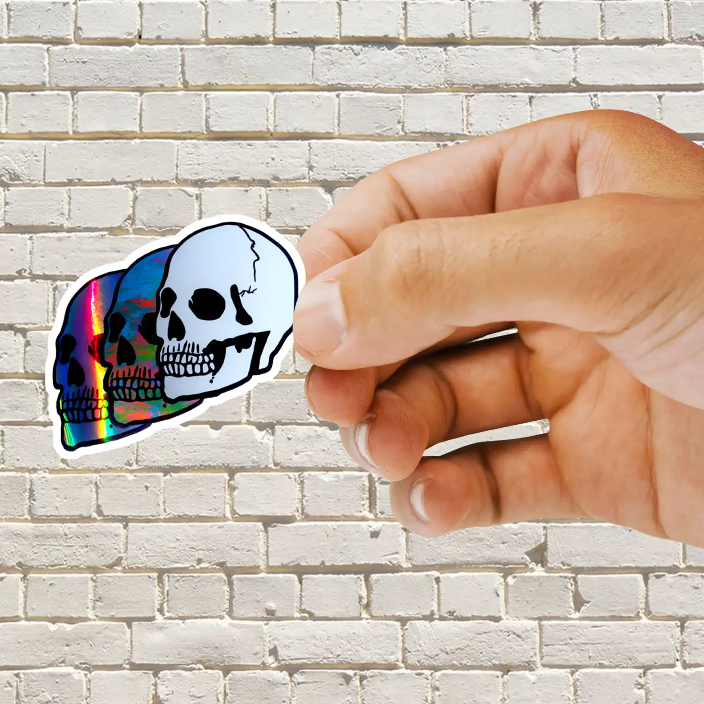Skull Sticker