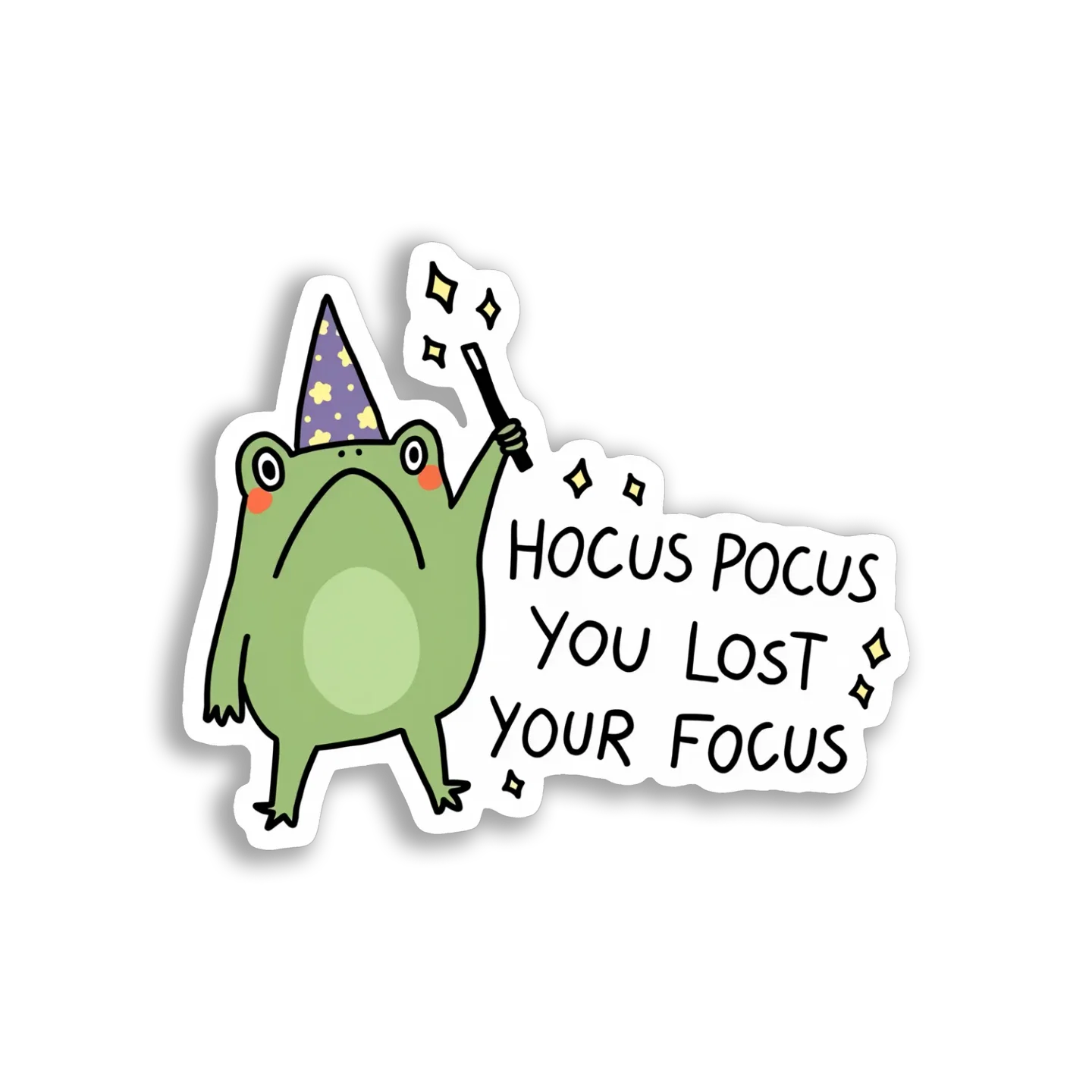 Hocus Pocus You Lost Your Focus Sticker