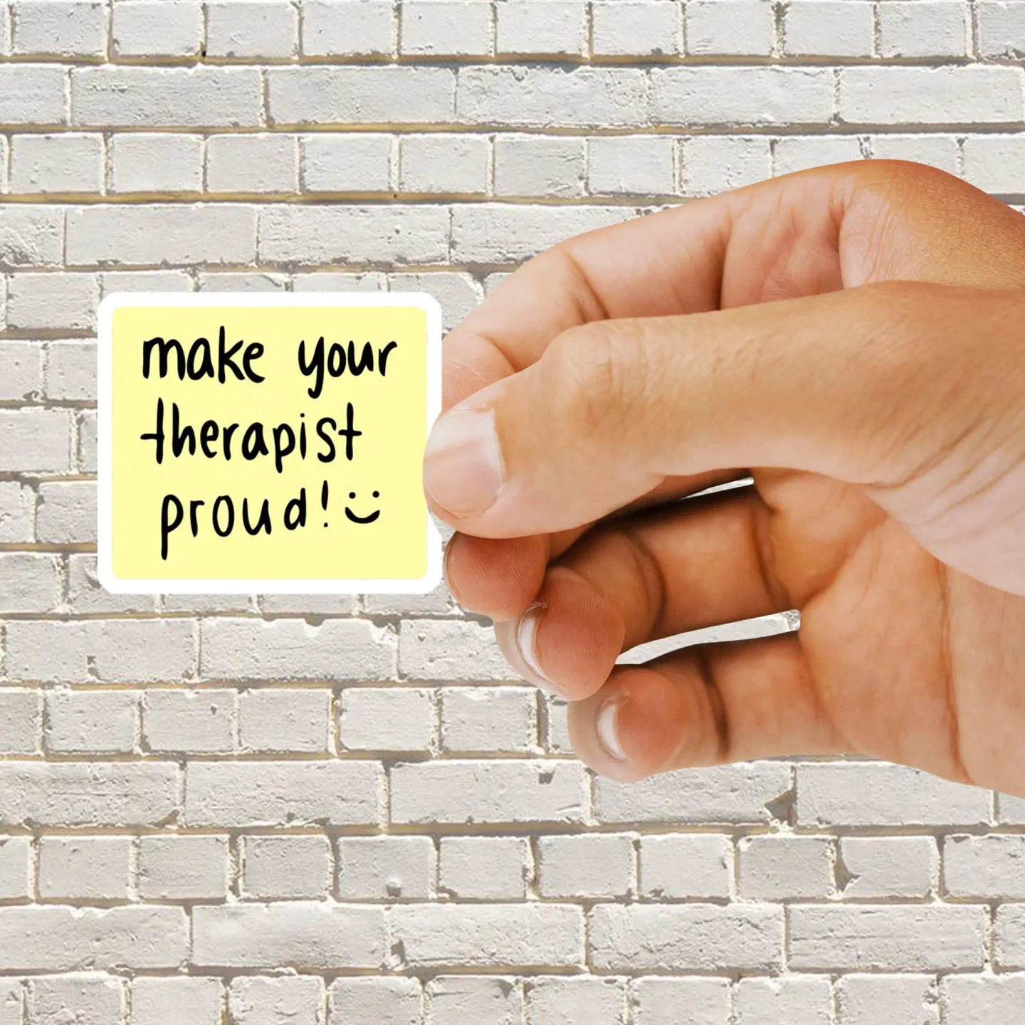 Make your therapist proud Sticker