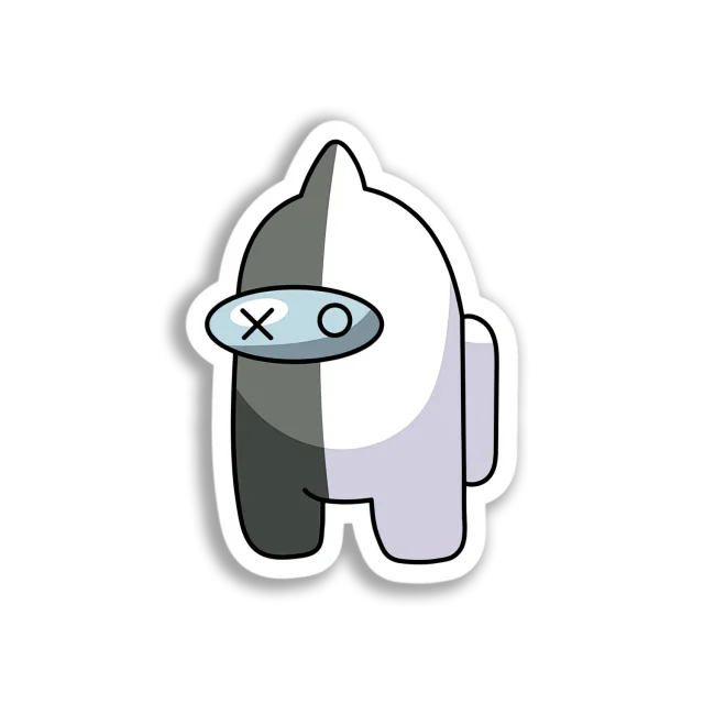 Dead Among Us Crewmate Sticker