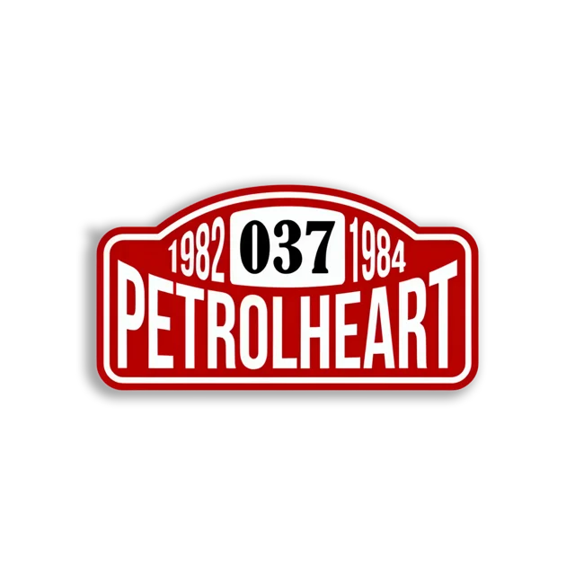 Petrolheart 1982-1984 037 Car Sticker