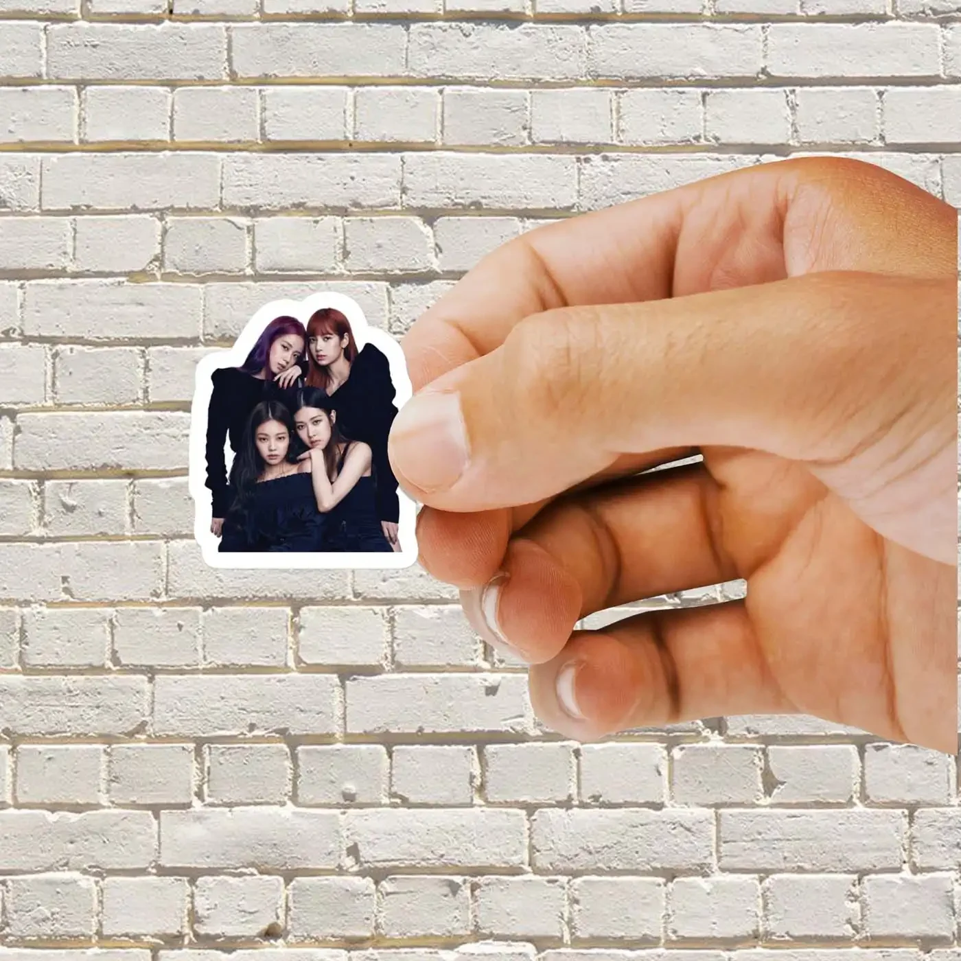 Black Pink Sticker