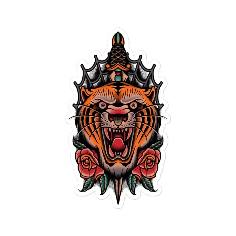 Tiger Sticker