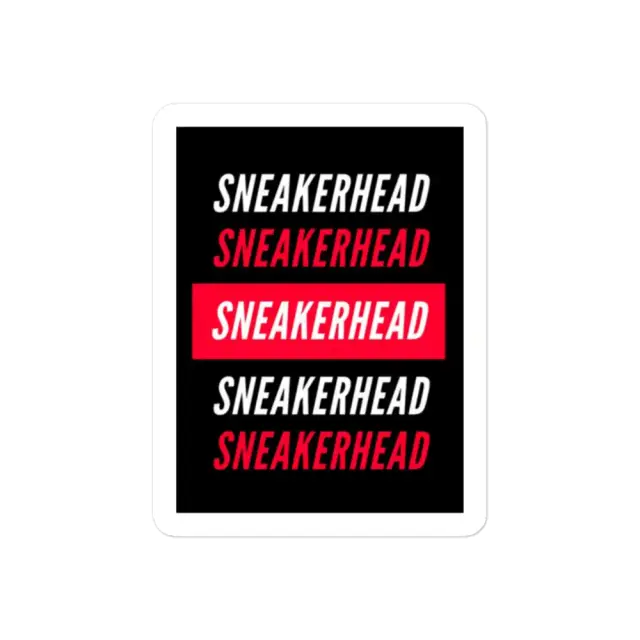 Sneakerhead Sticker 2