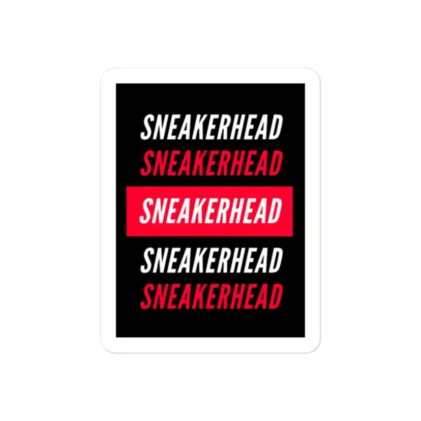 Sneakerhead Sticker 2
