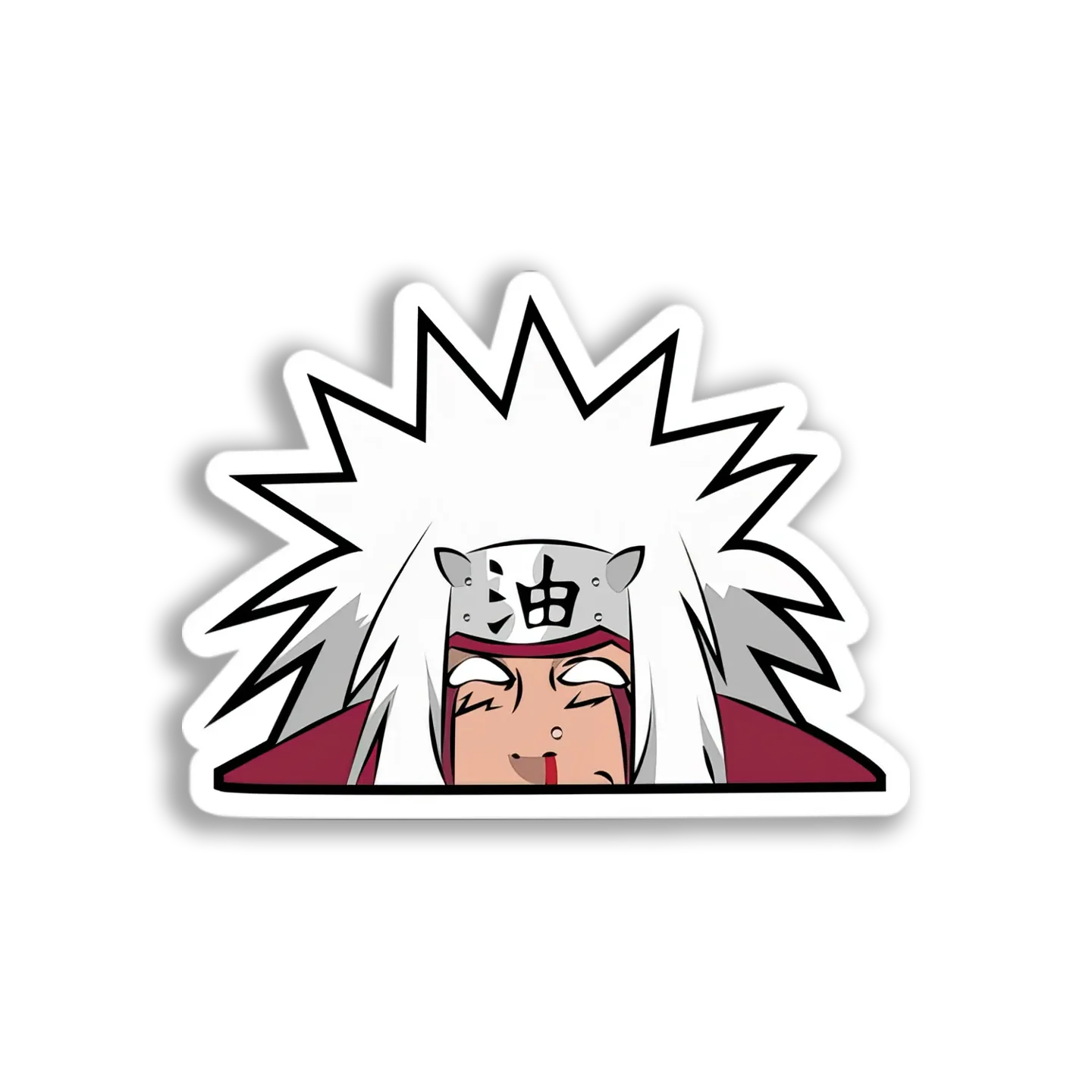 Jiraiya Peeking Decal Sticker