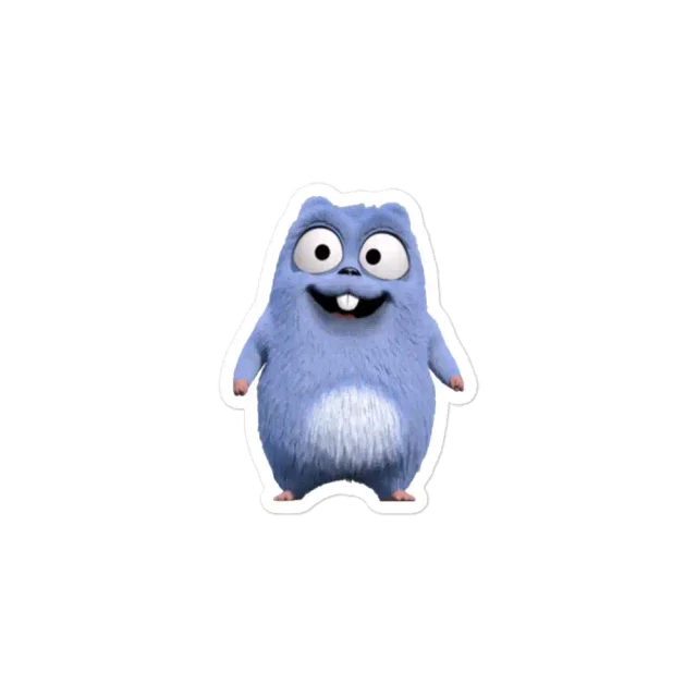 Grizzy and Lemmings Sticker