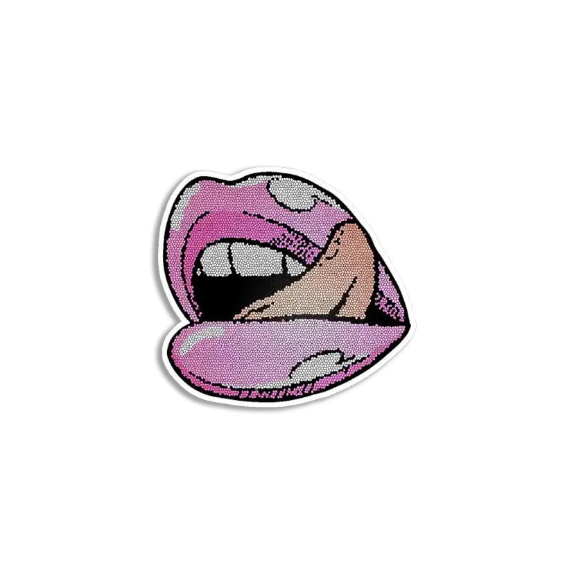 Cute Lips Sticker