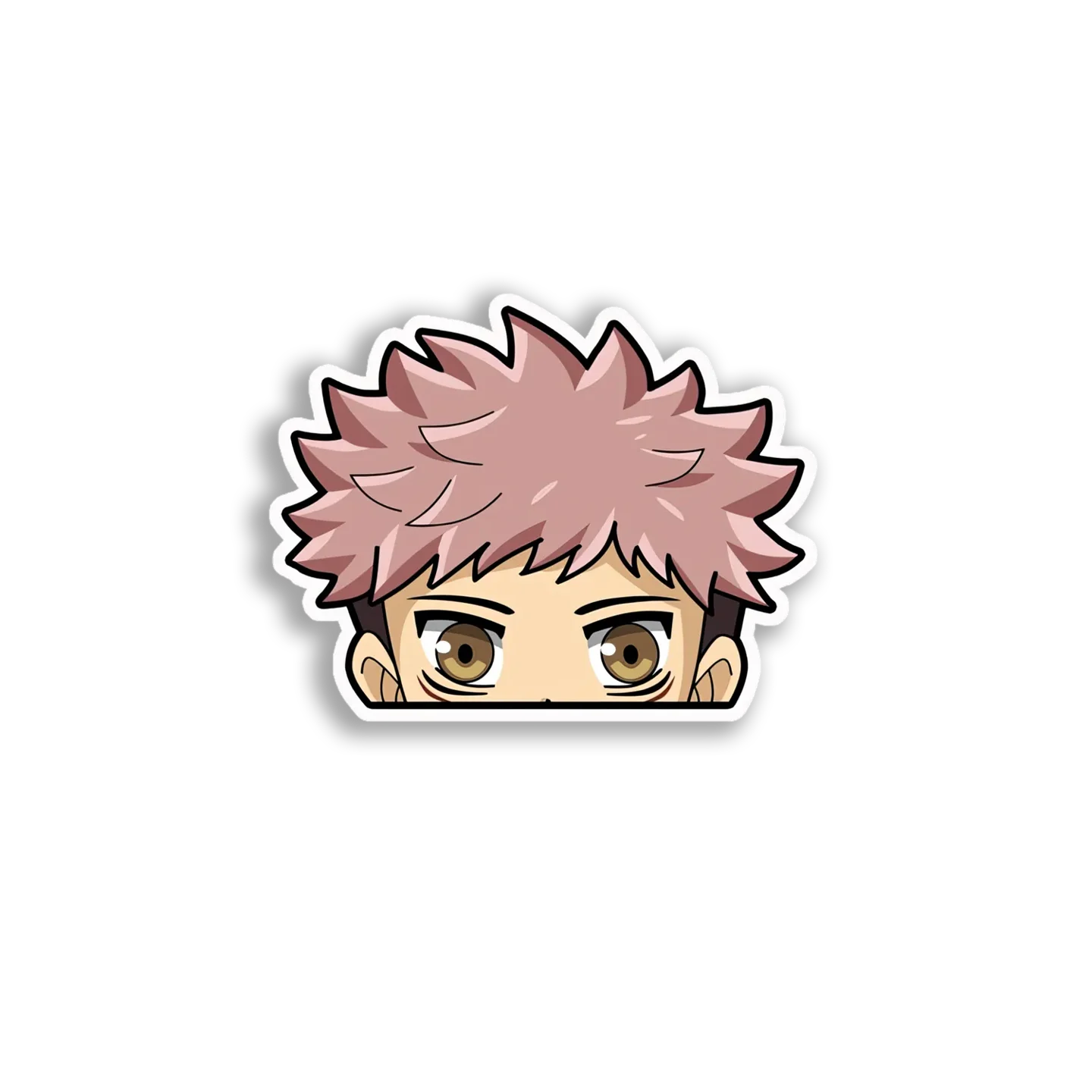Anime Boy Face Sticker