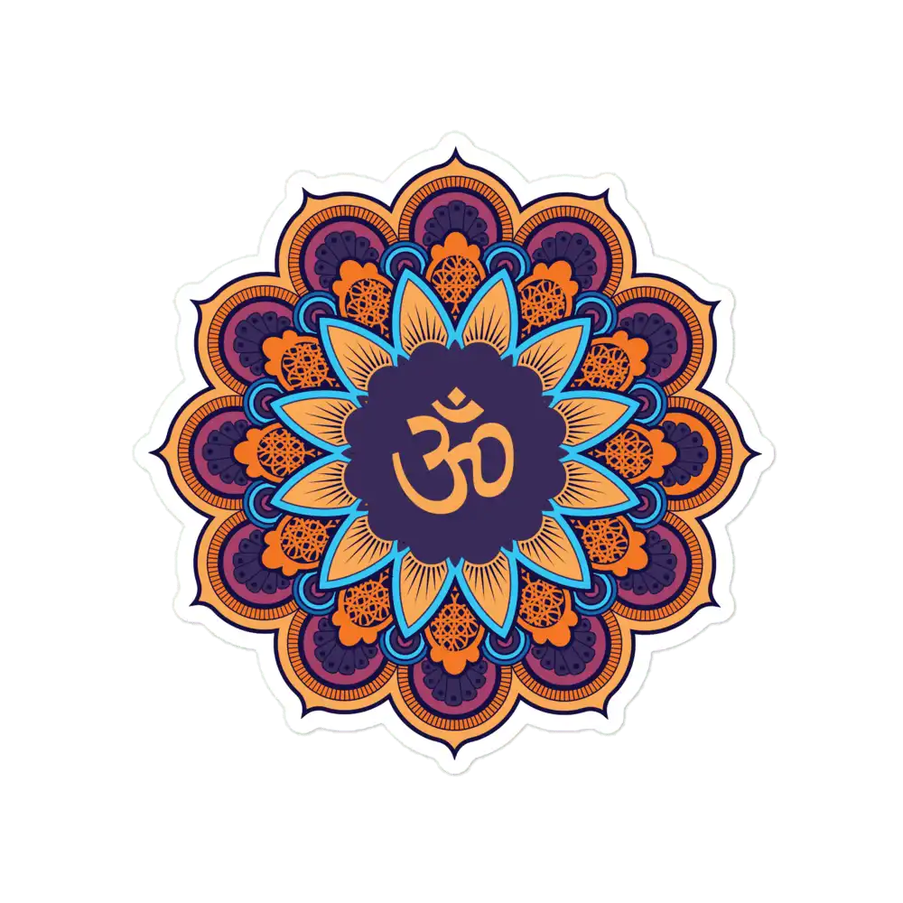 Mandala Flower Sticker