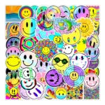 Smiley Graffiti Stickers Pack of 50