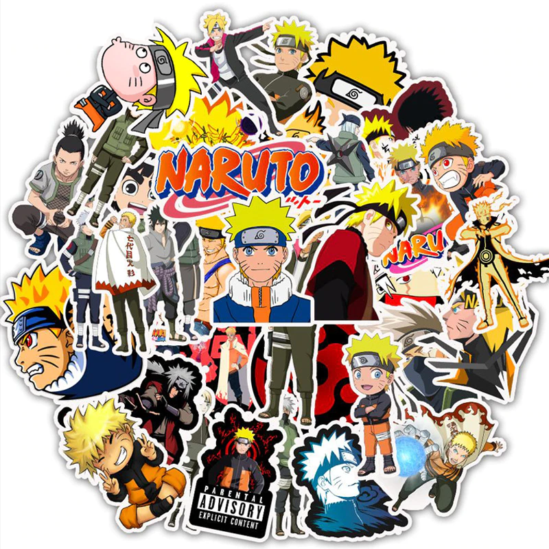 Naruto Stickers Set of 50