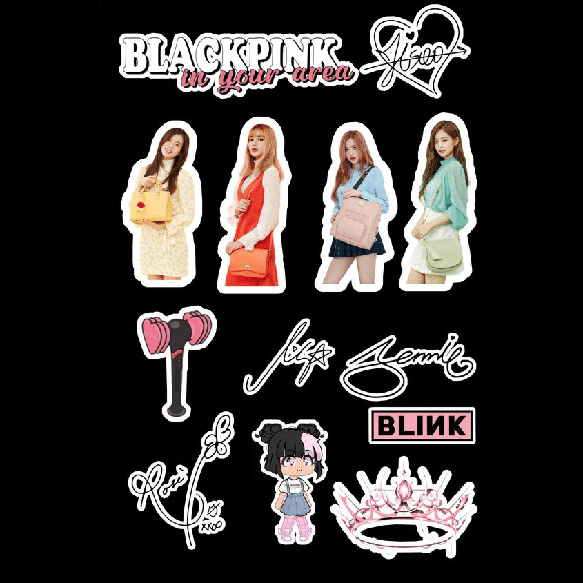 BlackPink Sticker Sheet