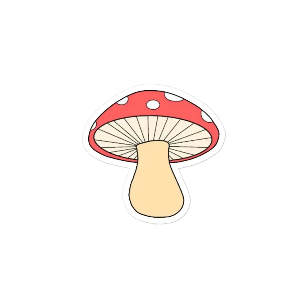 Mushroom Sticker