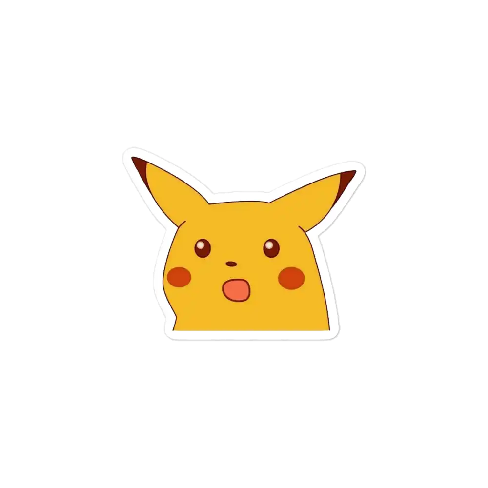 Pikachu Sticker