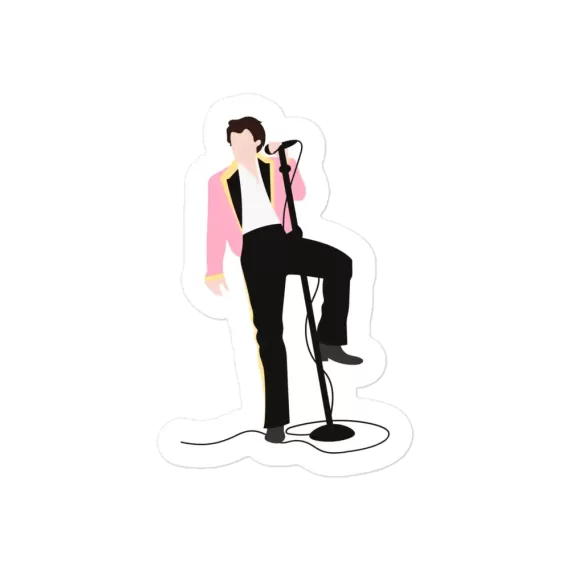 Harry Styles in a Pink Jacket Sticker