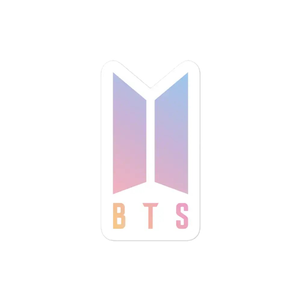 K-Pop BTS Logo Sticker