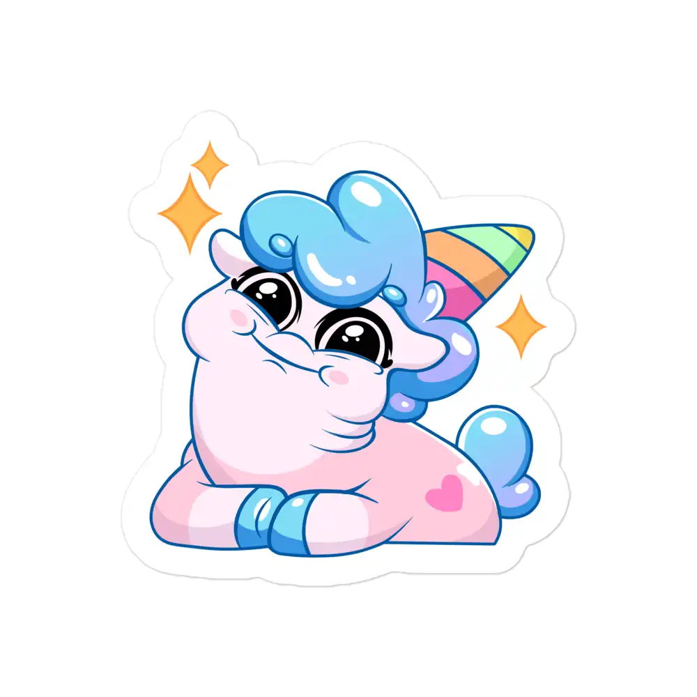 Little Sweety Unicorn Sticker