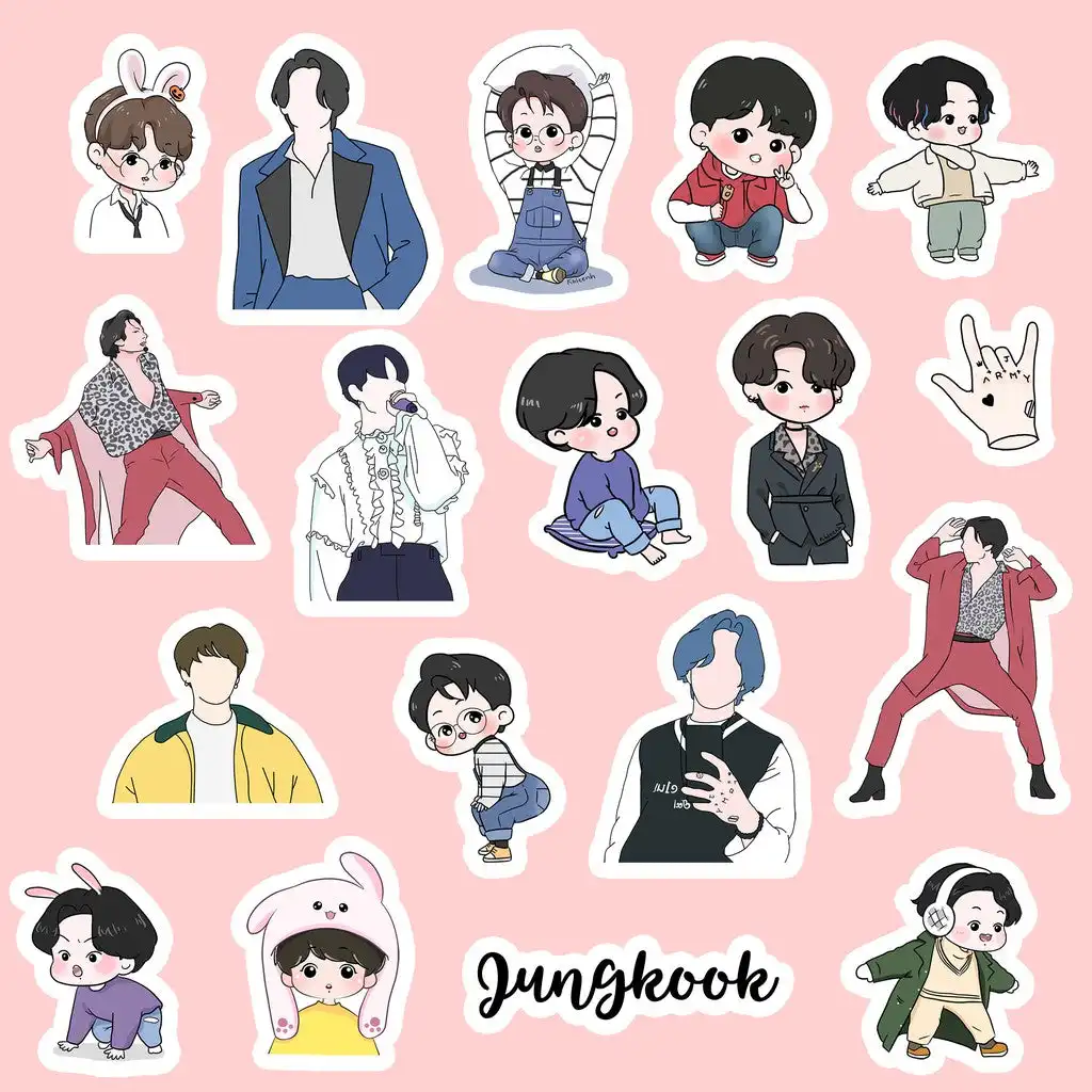 BTS Jungkook Stickers