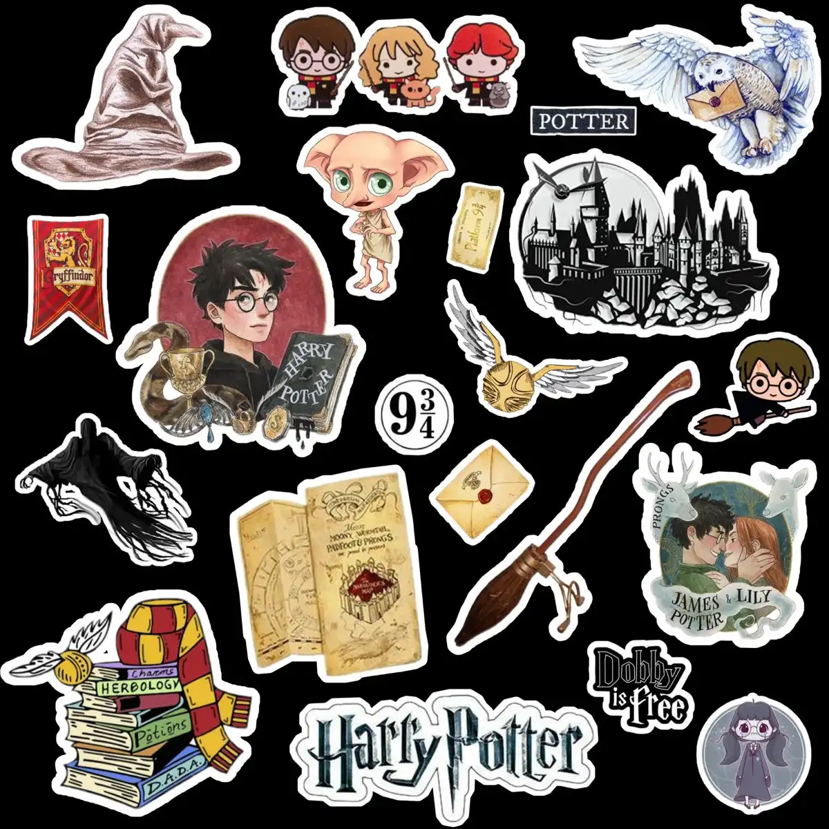 Sticker Harry Potter - Autocollants