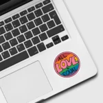 All love is equal Sticker