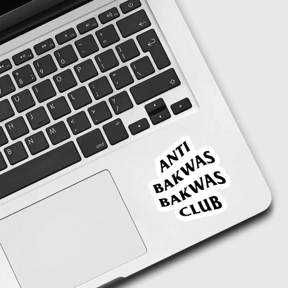 Anti Bakwas Bakwas Club Sticker