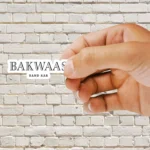 Bakwaas Band Kar Black Logo on White Sticker