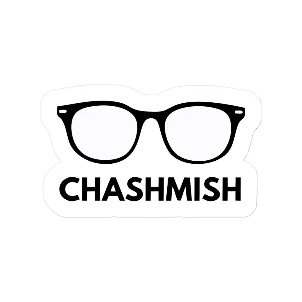 Chashmish Sticker