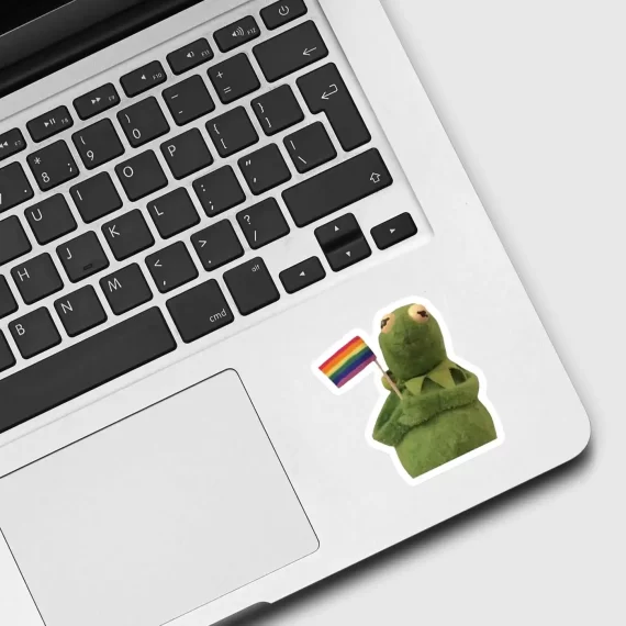 Pride Flag Kermit Sticker