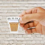 Spill the chai Sticker