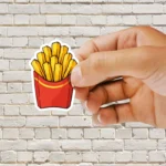 Kawaii Fries Sticker