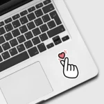 Korean Finger Heart Sticker
