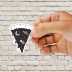 Pizza Space Sticker