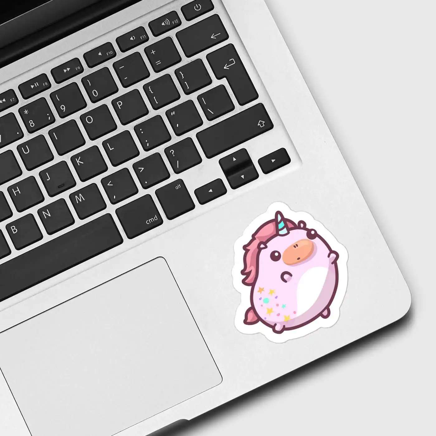 Cute Fat Unicorn Sticker