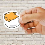 Gudetama Eggcercise Sticker