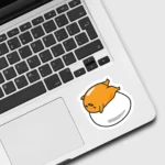 Gudetama Eggcercise Sticker