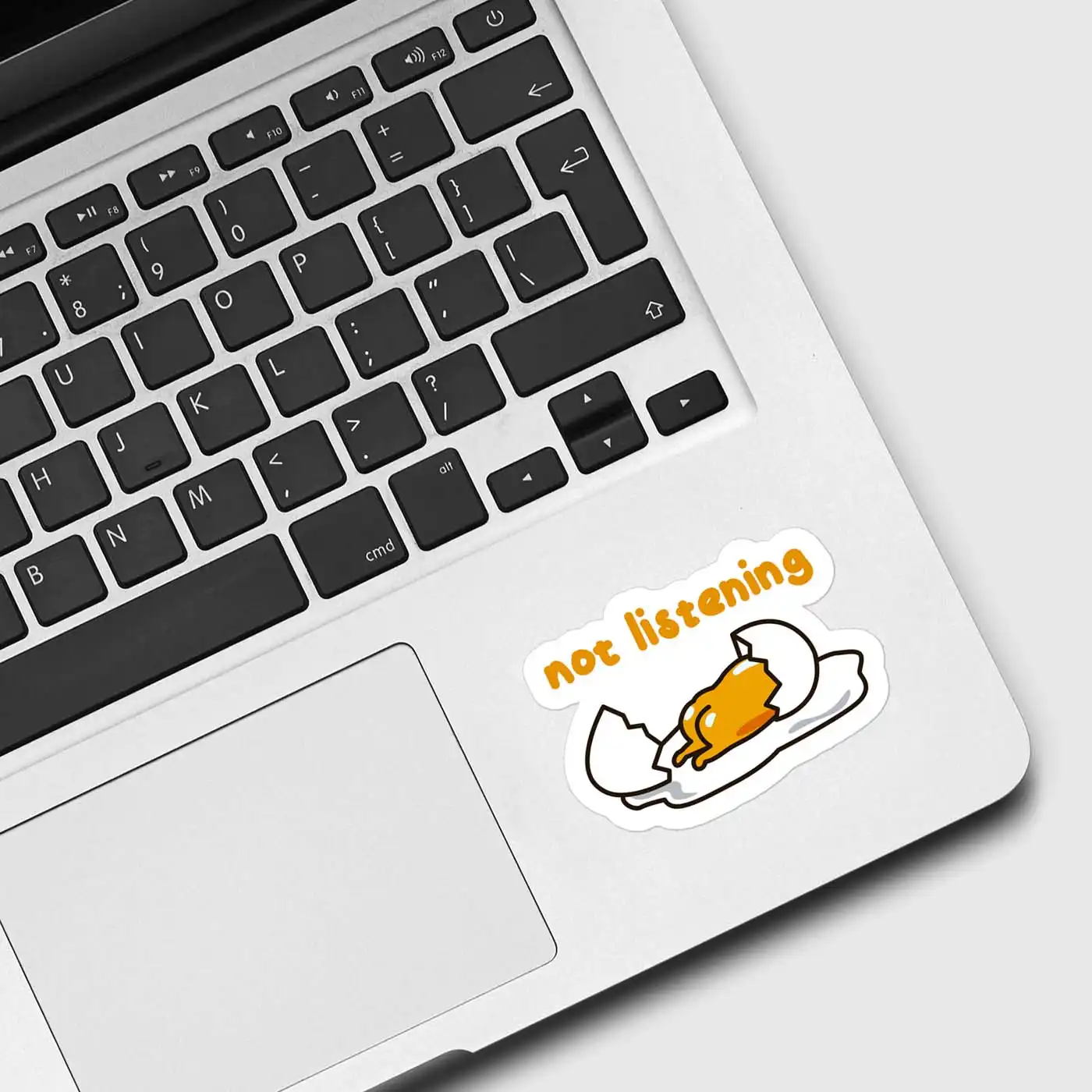 Gudetama Not Listening Sticker