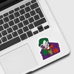 Joker with a Card Sticker