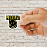 Purrvana Sticker