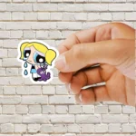 The Powerpuff Girls Bubbles Crying Sticker