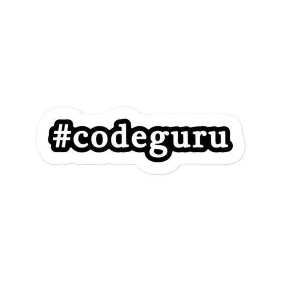 #CodeGuru Sticker