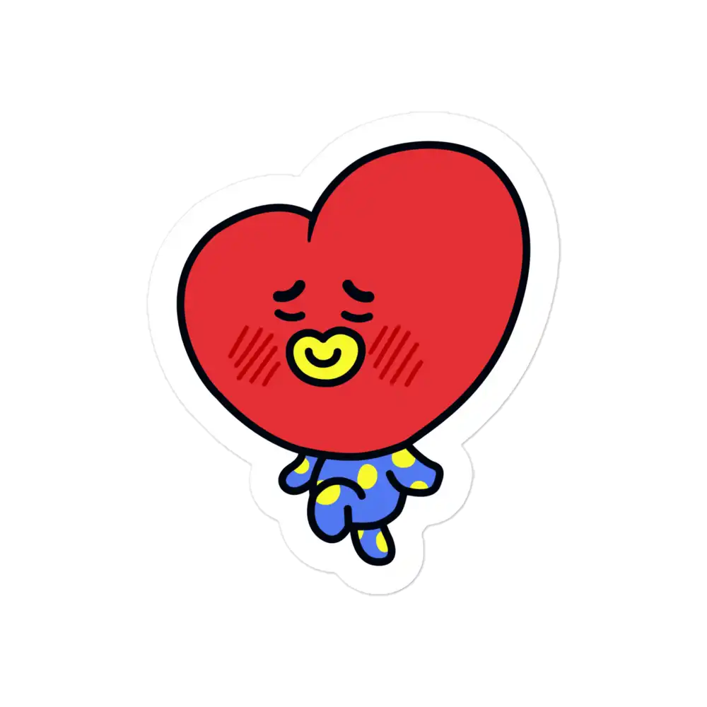 BTS BT21 Tata V Sticker