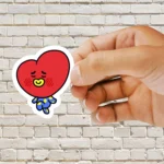 BTS BT21 Tata V Sticker