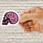 Skull Where is My Mind Sticker