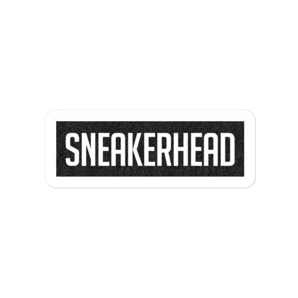 Sneakerhead Sticker