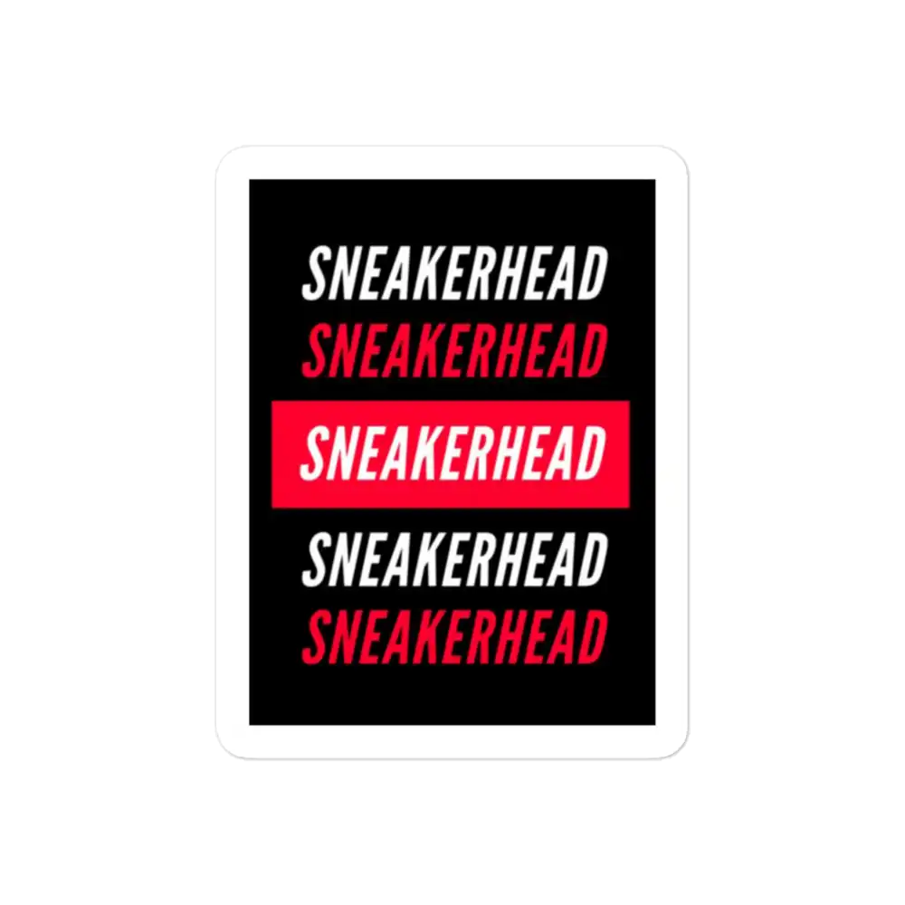 Sneakerhead Sticker 2